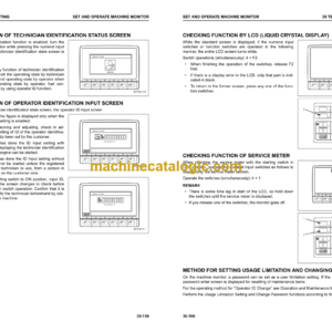 Komatsu PC240LC-11 Hydraulic Excavator Shop Manual (SEN06737-C8)