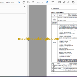 Komatsu PC290LC-11 Hydraulic Excavator Shop Manual (SEN06808-10)