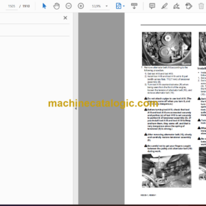 Komatsu HB335-1, HB335LC-1, HB365-1, HB365LC-1 Hydraulic Excavator Shop Manual (SEN06366-06)