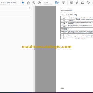 Komatsu PC33E-6 Electric Hydraulic Excavator Shop Manual (SEN06975-02)