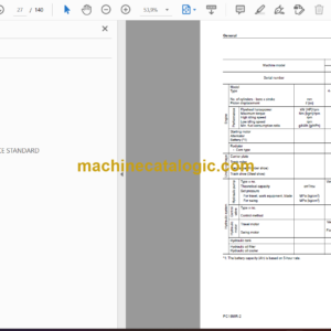 Komatsu PC18MR-2 Hydraulic Excavator Shop Manual (SEBM038400)