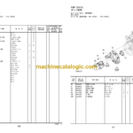 Hitachi AX14-4 Mini-Excavator Parts Catalog
