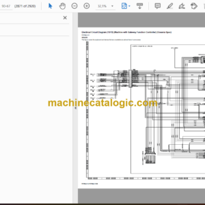 Komatsu PC700LC-11 PC700LC-11E0 Hydraulic Excavator Shop Manual (SEN06957-03)