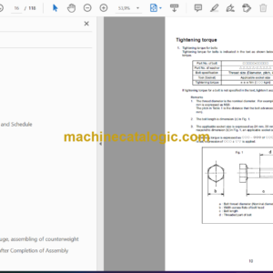 Komatsu PC360LC-11 Hydraulic Excavator Field Assembly Instruction (GEN00130-06)