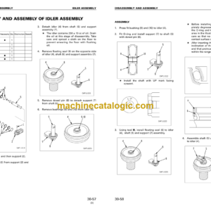 Komatsu PC270-7 Hydraulic Excavator Shop Manual (SEBM030406)