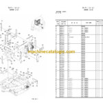 Hitachi 60D JD Spec. Hydraulic Excavator Parts Catalog