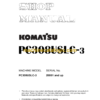 Komatsu PC308USLC-3 Hydraulic Excavator Shop Manual (SEBM033101)