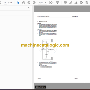 Komatsu PC26MR-3 Hydraulic Excavator Shop Manual (WEBM007900)