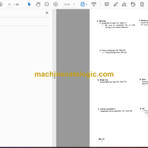 Komatsu PC28UU-1 Hydraulic Excavator Shop Manual (SEBM021U0101)