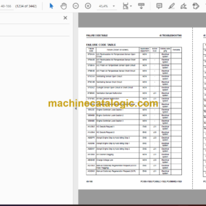 Komatsu PC490HRD-11E0 Hydraulic Excavator Shop Manual (UENBM00740)