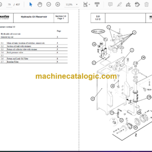 Komatsu PC5500 Hydraulic Excavator Service Manual