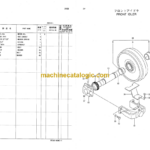Hitachi CX700HD HCME Spec. Crawler Crane Parts Catalog