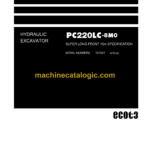 Komatsu PC220LC-8M0 Hydraulic Excavator Field Assembly Instruction (GEN00258-00)