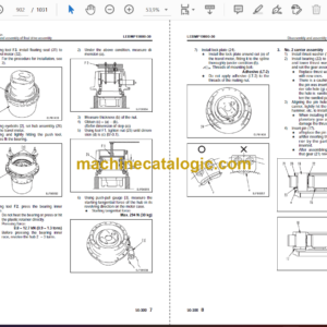 Komatsu PC195LC-8 Hydraulic Excavator Shop Manual (LEBMP19802)