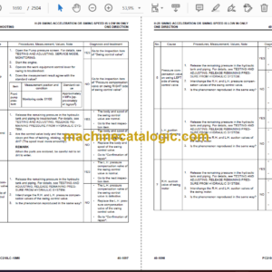 Komatsu PC210-10M0, PC210LC-10M0 Hydraulic Excavator Shop Manual (SEN06701-00-NI-01-DSO-00)