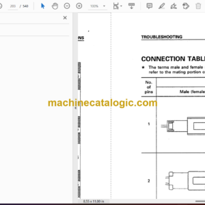 Komatsu PC200LC-6 Hydraulic Excavator Shop Manual (SEBM010202)