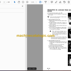 Komatsu PC40-5 Hydraulic Excavator Shop Manual (SEBM02240503)