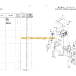 Hitachi CX550-C Crawler Crane Parts Catalog and Diagrams