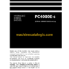 Komatsu PC4000E-6 Hydraulic Excavator Shop Manual (08228-xE-GB-2)