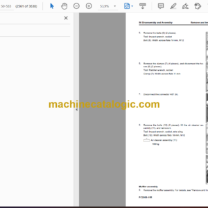 Komatsu PC2000-11R Hydraulic Excavator Shop Manual (SEN06823-07)