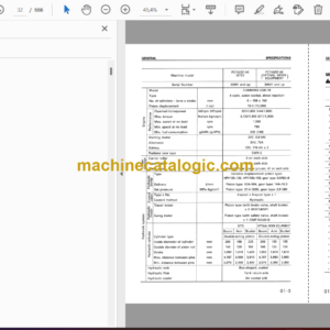 Komatsu PC750SE-6K Hydraulic Excavator Shop Manual (EEBM001401)