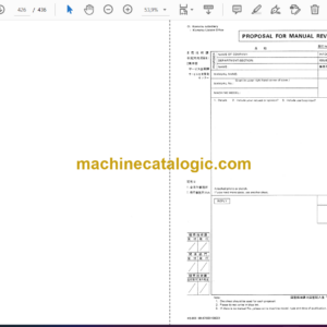 Komatsu PC210-3 PC240-3 Hydraulic Excavator Shop Manual (SEBMK2050302)