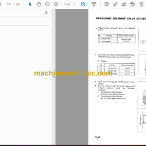 Komatsu PC300-5 Custom PC400-5 Custom Hydraulic Excavator Shop Manual (SEBM0207C503)