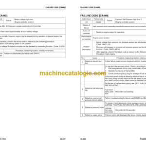 Komatsu PC290-11E0 Hydraulic Excavator Shop Manual (UENBM00482)