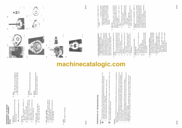 Komatsu PC40-6F Hydraulic Excavator Shop Manual (JEBM000500)