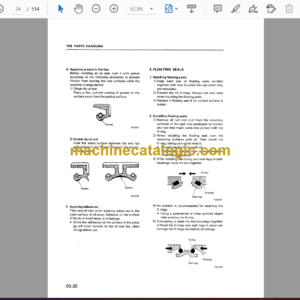 Komatsu PC300-2 PC300LC-2 Hydraulic Excavator Shop Manual (SEBM0207B01)