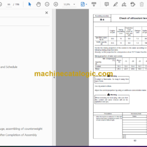 Komatsu PC360LC-11 Hydraulic Excavator Field Assembly Instruction (GEN00130-03)