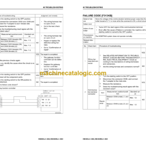 Komatsu HB365LC-3E0, HB365NLC-3E0 Hydraulic Excavator Shop Manual (UENBM00522)