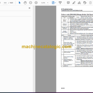 Komatsu PC138USLC-10 Hydraulic Excavator Shop Manual (SEN06062-04)