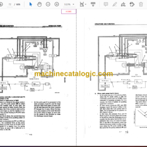 Komatsu PC200-6 Hydraulic Excavator Shop Manual (NL10001 and up)