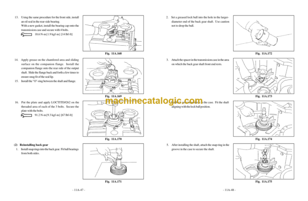 Hitachi LX110-7,LX130-7,LX160-7,LX190-7,LX230-7 Workshop Manual