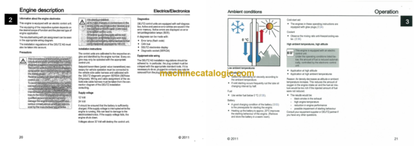 Hitachi TCD3.6L4 Interim Tier 4 Compatible Engine Manual