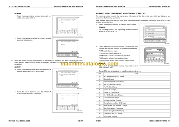 Komatsu HB365LC-3E0, HB365NLC-3E0 Hydraulic Excavator Shop Manual (UENBM00522)