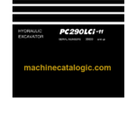 Komatsu PC290LCi-11 Hydraulic Excavator Shop Manual (SEN06726-09)