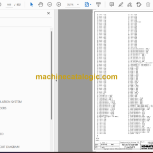 Komatsu PC5500-6 Hydraulic Mining Shovel Shop Manual (SMPC550015023)