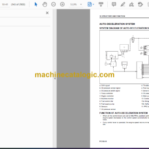 Komatsu PC130-11 Hydraulic Excavator Shop Manual (SEN06804-05)