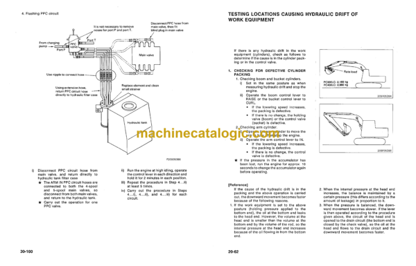 Komatsu PC300LC-5 PC400LC-5 Hydraulic Excavator Shop Manual (CEBM207041)