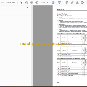 Komatsu PC360LC-11 Hydraulic Excavator Shop Manual (SEN06739-08)