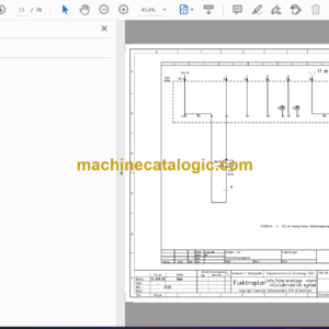 Komatsu PC5500-6 Hydraulic Excavator Electrical and Hydraulic Diagrams Manual