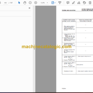 Komatsu PC250-6 PC250LC-6 Hydraulic Excavator Shop Manual (SEBM023200)