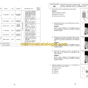 Komatsu PC490LC-11 PC490LC-11E0 Hydraulic Excavator Field Assembly Manual (GEN00262-00)