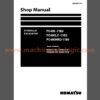 Komatsu PC490-11E0, PC490LC-11E0, PC490HRD-11E0 Hydraulic Excavator Shop Manual (UENBM00751)