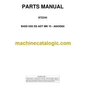 BELL B45D 6X6 SS ADT Mk VI Parts Manual