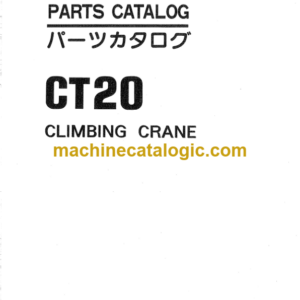 Hitachi CT20 Climbing Crane Parts Catalog