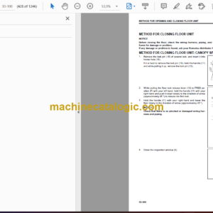 Komatsu PC45MR-5 PC55MR-5 Hydraulic Excavator Shop Manual (SEN06574-08)