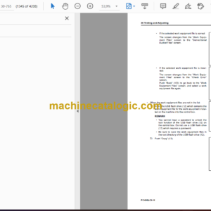 Komatsu PC490LCi-11 Hydraulic Excavator Shop Manual (SEN06944-02)